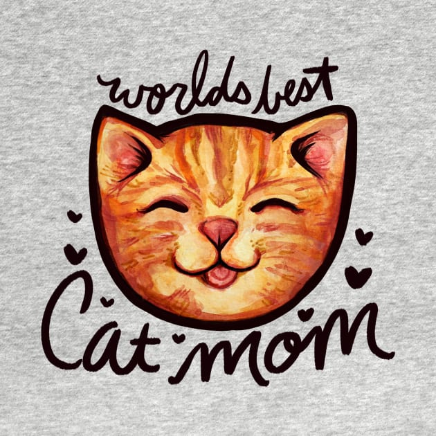 World's Best Cat Mom by bubbsnugg